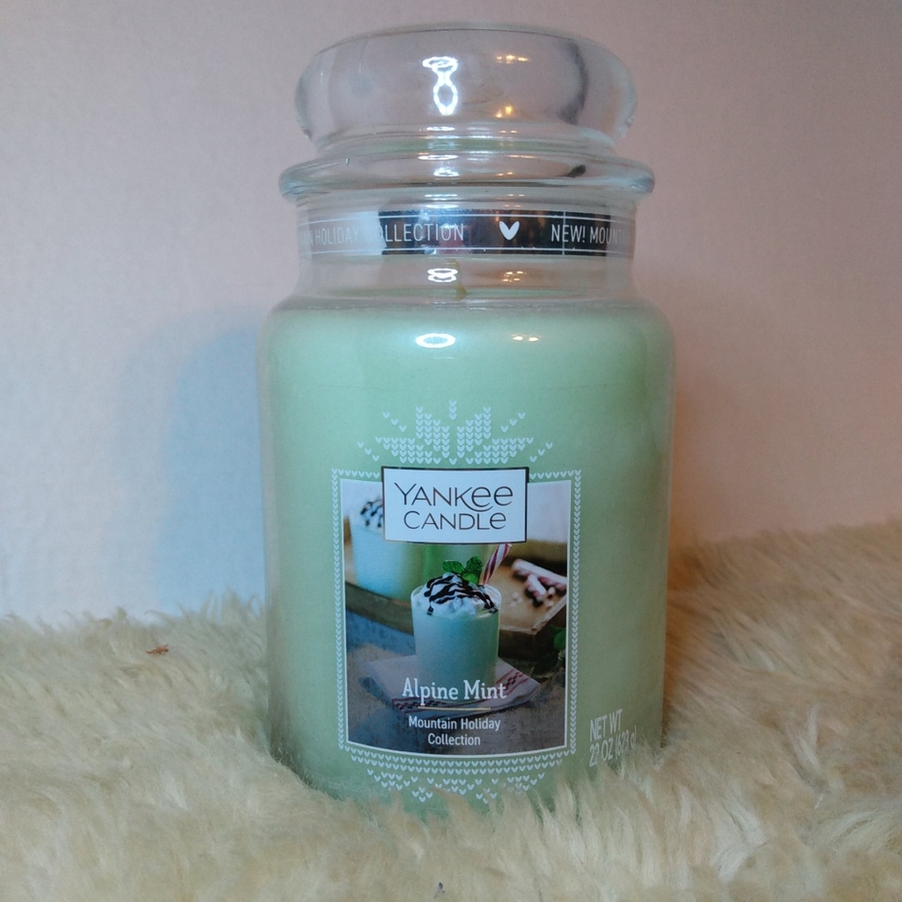 Alpine mint Yankee candle NWT